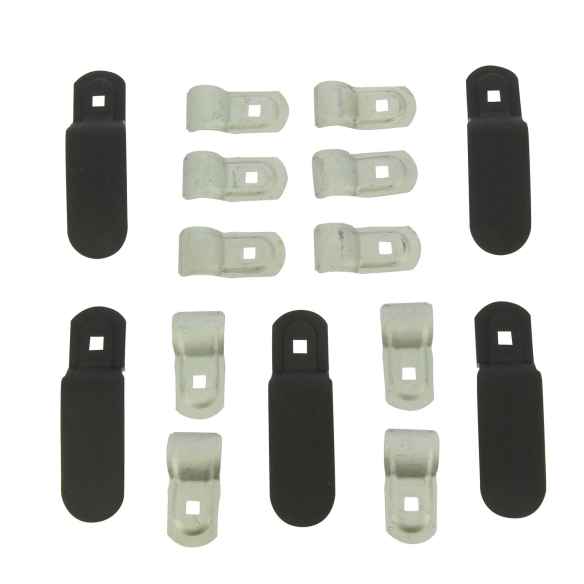 Lot de pinces pour auvents Clairval RG-EQ195315