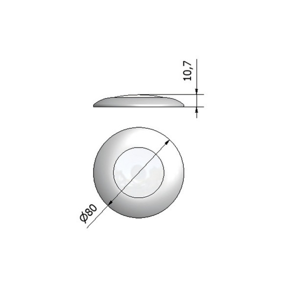 Spot en saillie fixe à Leds  RG-959625