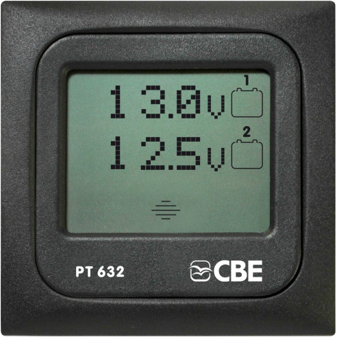 Jauge LCD test 2 batteries Cbe RG-051192