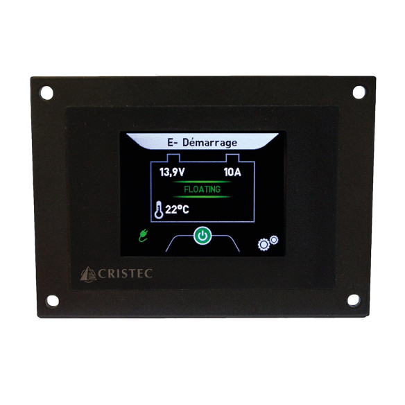 Contrôleur de batteries tactile et shunt Cristec RG-054172