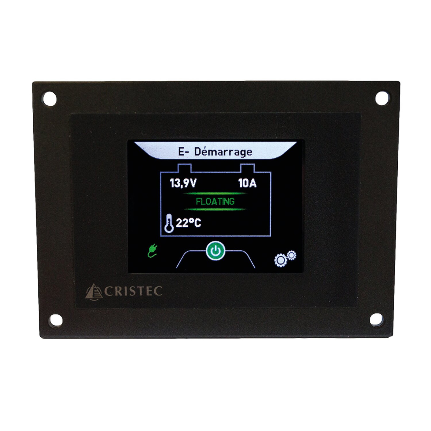 Contrôleur de batteries tactile et shunt Cristec RG-054172