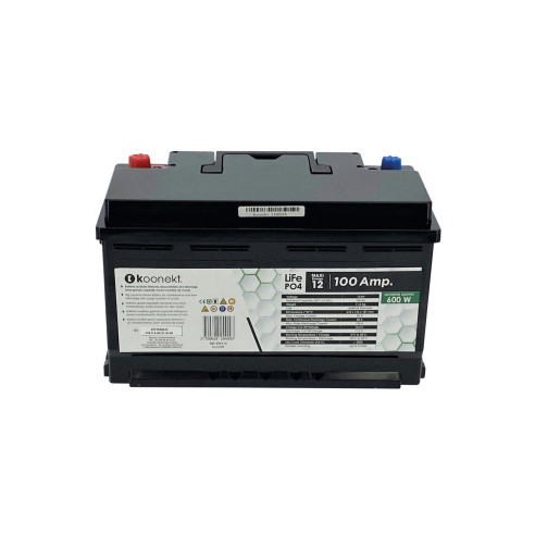 Batterie Lithium LiFePo 100 Ah Koonekt RG-052752