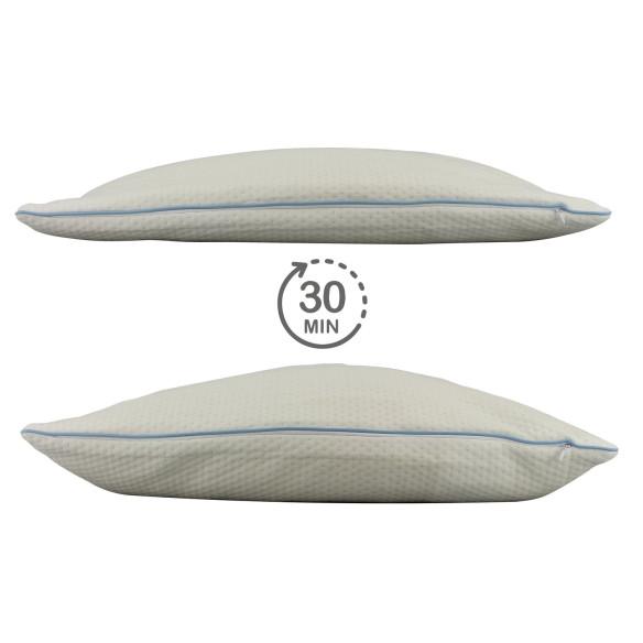 Oreiller à mémoire de forme - Dimensions : 60 Incasa RG-669226