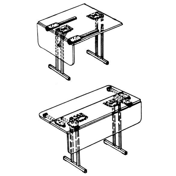 Tirette de table simple  RG-274111