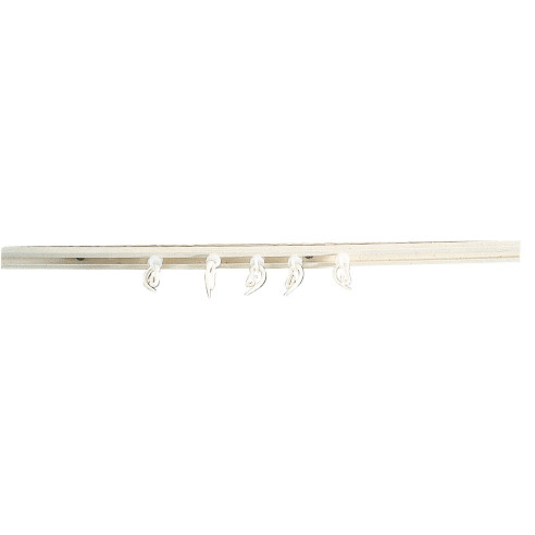 Rail de rideaux rigide en plastique  RG-672111