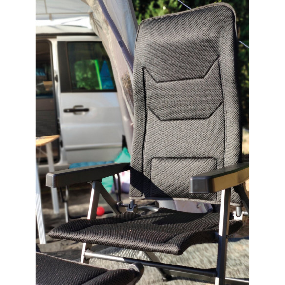 Fauteuil de camping Major Noir Premium Soplair RG-071850