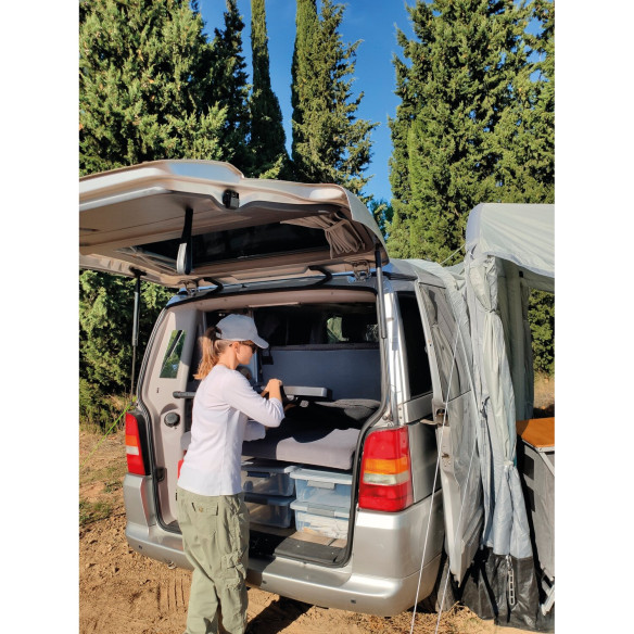 Fauteuil de camping Major Noir Premium Soplair RG-071850