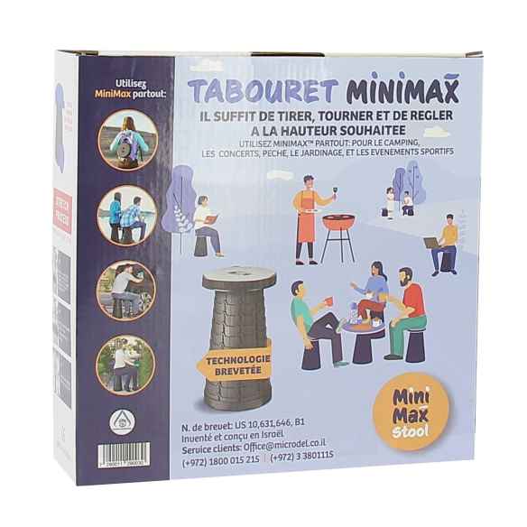 Tabouret rétractable Minimax pour Mini Max stool RG-072882