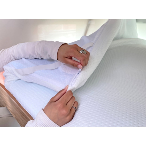 Sur-matelas à mémoire de forme Incasa RG-669225