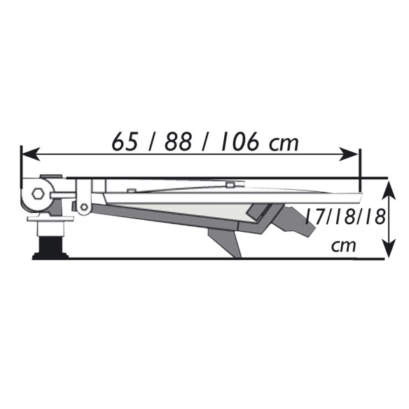 Antenne satellite manuelle Voyager G3 seule Teleco RG-862239