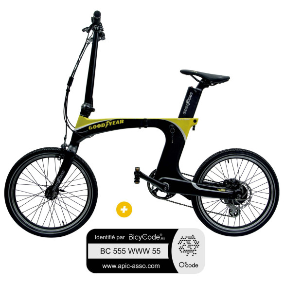 Noir et Jaune Good Year RG-BQLDQQ18