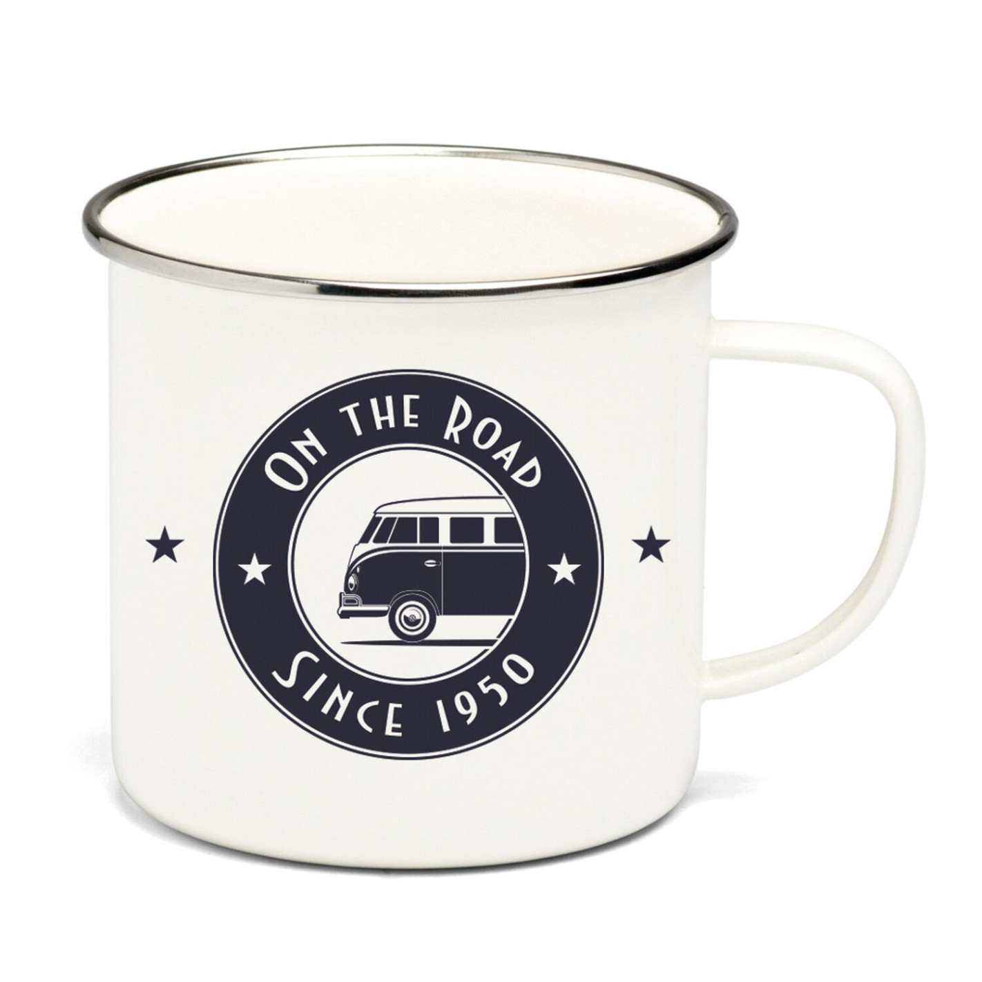 Mug émaillé collection Combi Volkswagen - Just4Camper VW Collection  RG-1Q21819