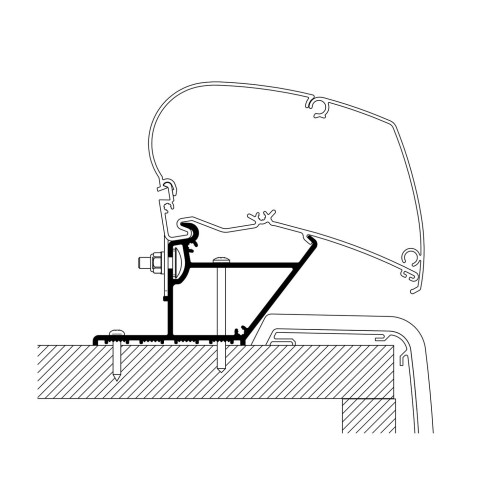 Adaptateur de stores Rapido Série Compact Thule RG-484160