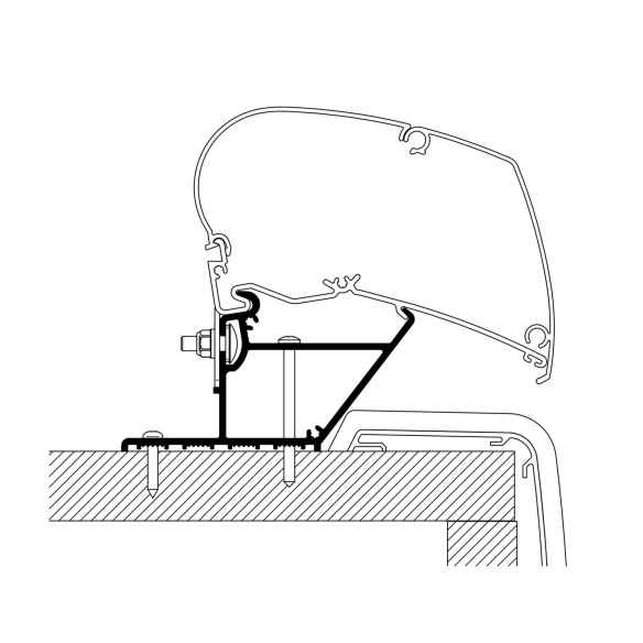 Adaptateur de stores Rapido Série Compact Thule RG-484160