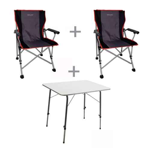 Pack Cosy on the Road : Table Orion + 2 chaises  RG-BQLDQQPO72