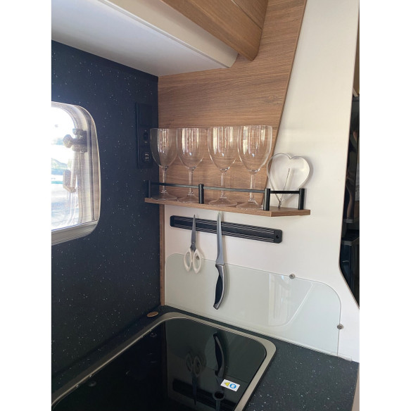 Barre magnétique Magnetika pour couteaux Metaltex RG-912826