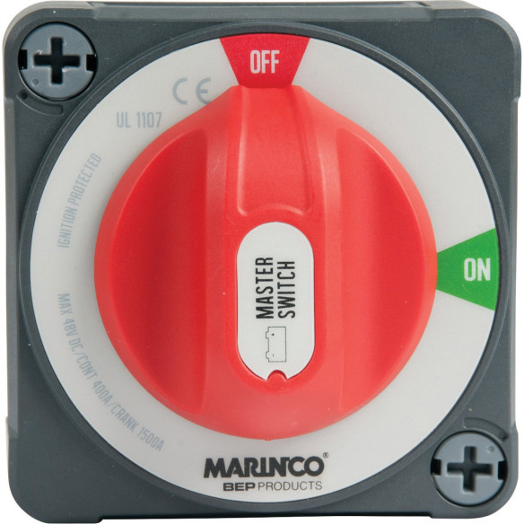 Coupe batterie 12/24/48 400A IP66 BEP RG-051102