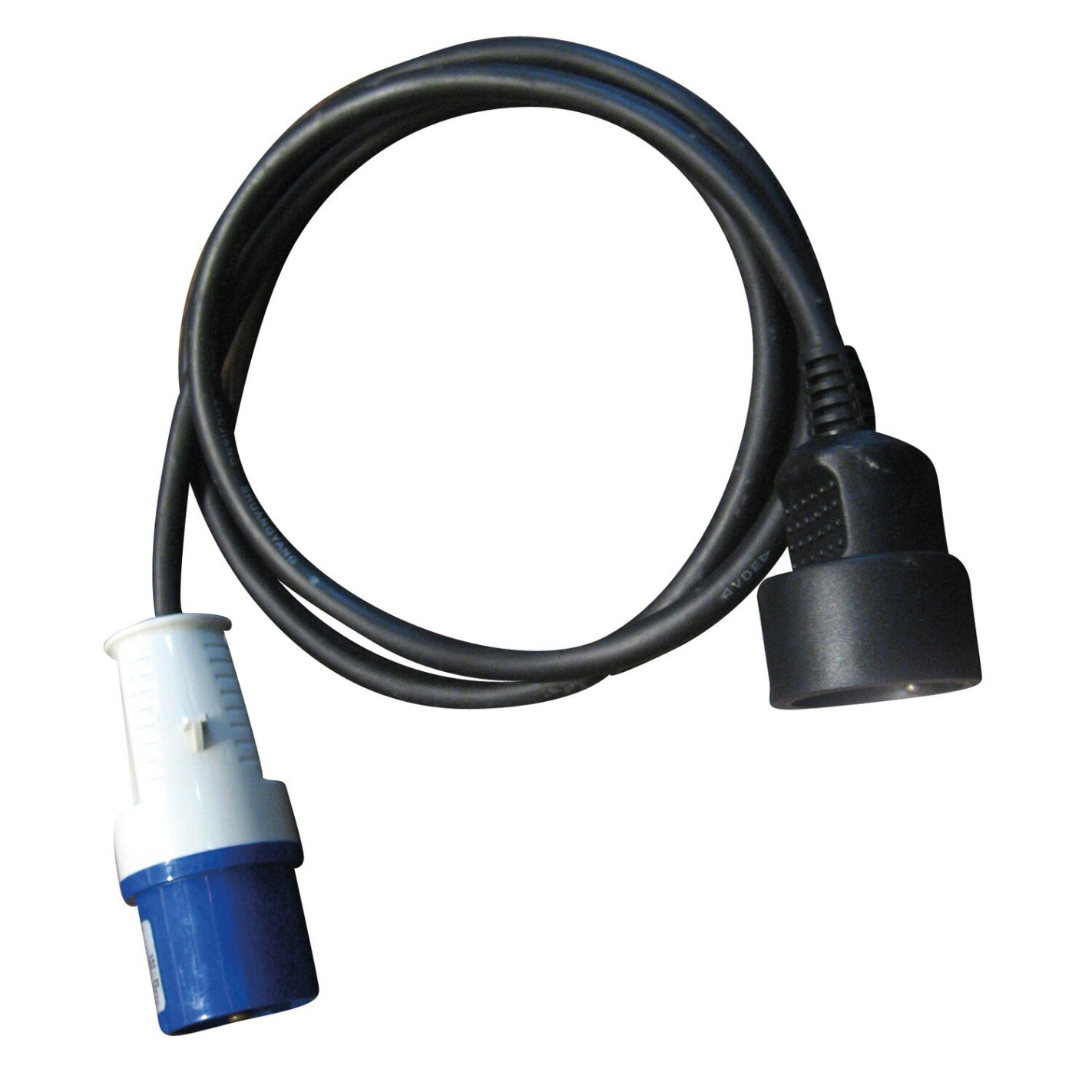 Adaptateur de prise camping, caravane et bateau - Fiche 2P+T