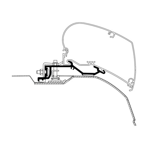 Adapatateur stores Boxer / Jumper / Ducato depuis Thule RG-482175