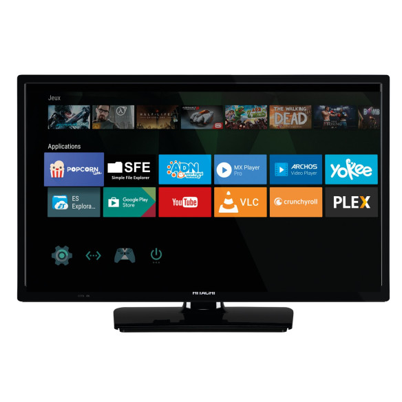 Smart TV pour camping-car 24  Hitachi RG-857365