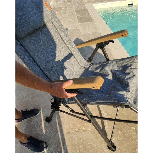 Chaise longue Relax Belem pour camping Soplair RG-072874