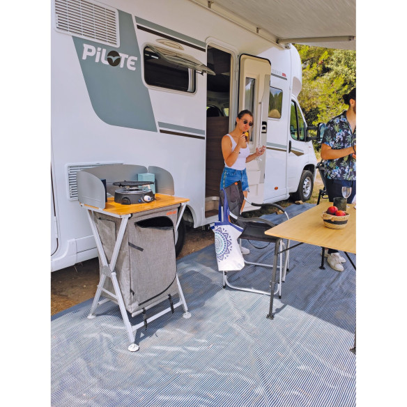 Meuble de camping cuisine Chef Hanoï Soplair RG-072814