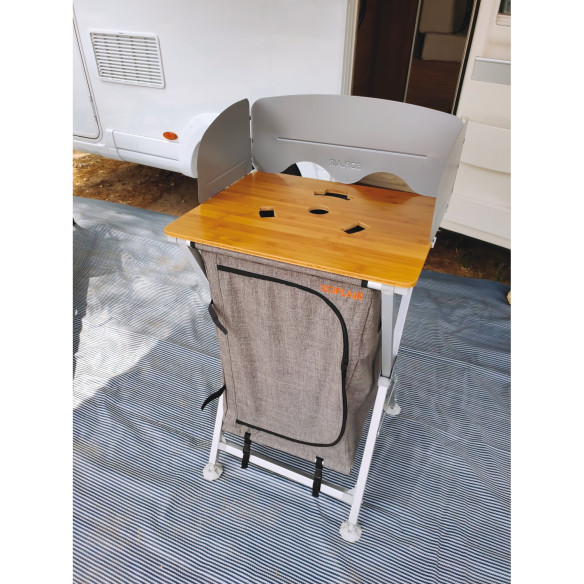 Meuble de camping cuisine Chef Hanoï Soplair RG-072814