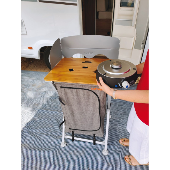Meuble de camping cuisine Chef Hanoï Soplair RG-072814