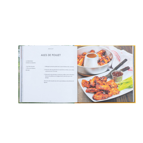 Livre de recette pour four Omnia RG-914500