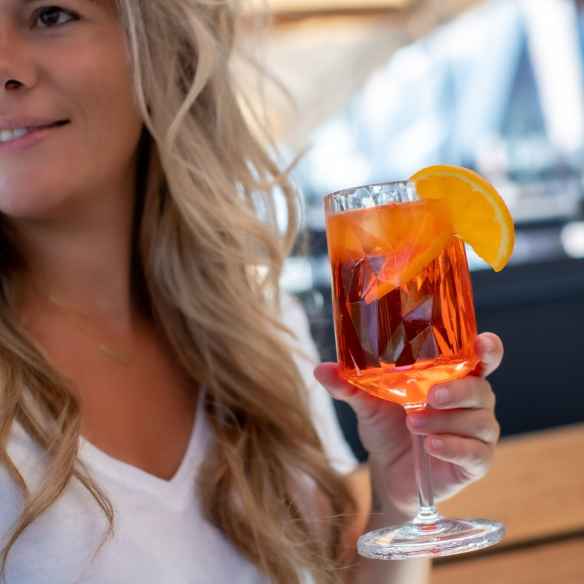 Lot de 2 verres à vin Superglas Koziol RG-918431