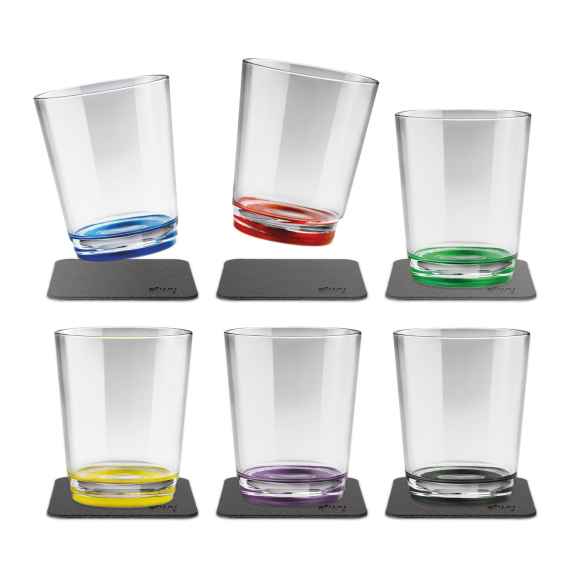 Lot de 6 verres à eau aimantés Silwy RG-918461