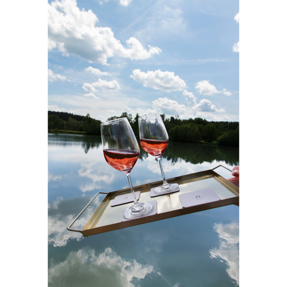 Lot de 2 verres à vin aimantés Silwy RG-918471