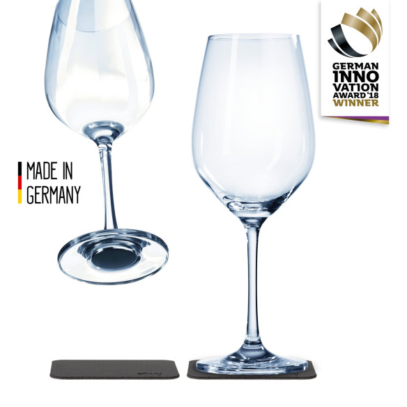 Lot de 2 verres à vin aimantés Silwy RG-918471