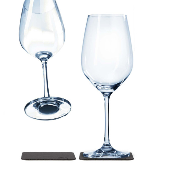 Lot de 2 verres à vin aimantés Silwy RG-918471