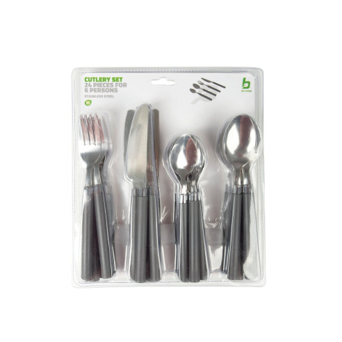 Set de 24 couverts de table Bo-camp RG-915535