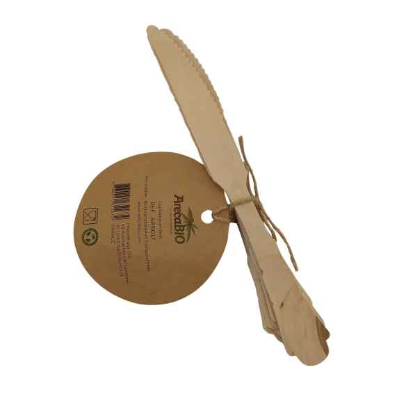 Lot de 10 couteaux réutilisables ArecaBIO RG-915524