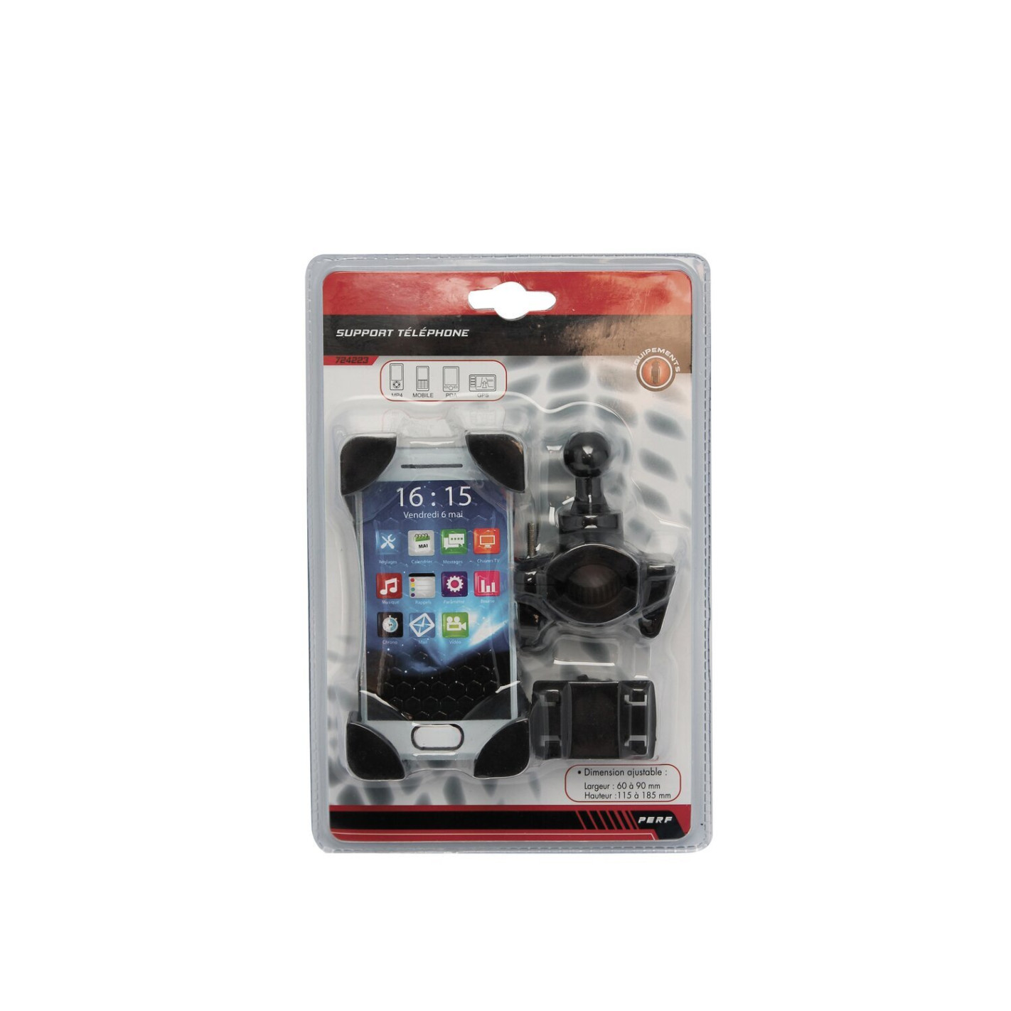 Support Smartphone pour guidon de vélo - Just4Camper RG-145122