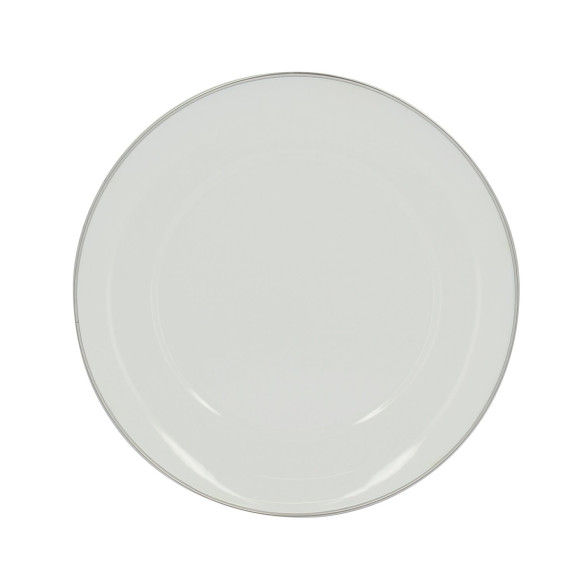 Lot de 4 assiettes en acier émaillé Incasa RG-915563