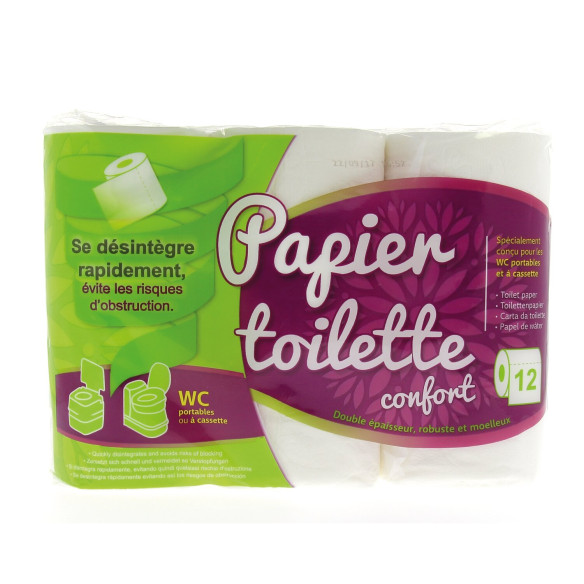 Papier toilette spécial toilettes camping-car  RG-166122