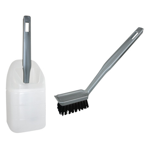 Brosse toilette plastique avec support pour  RG-166136