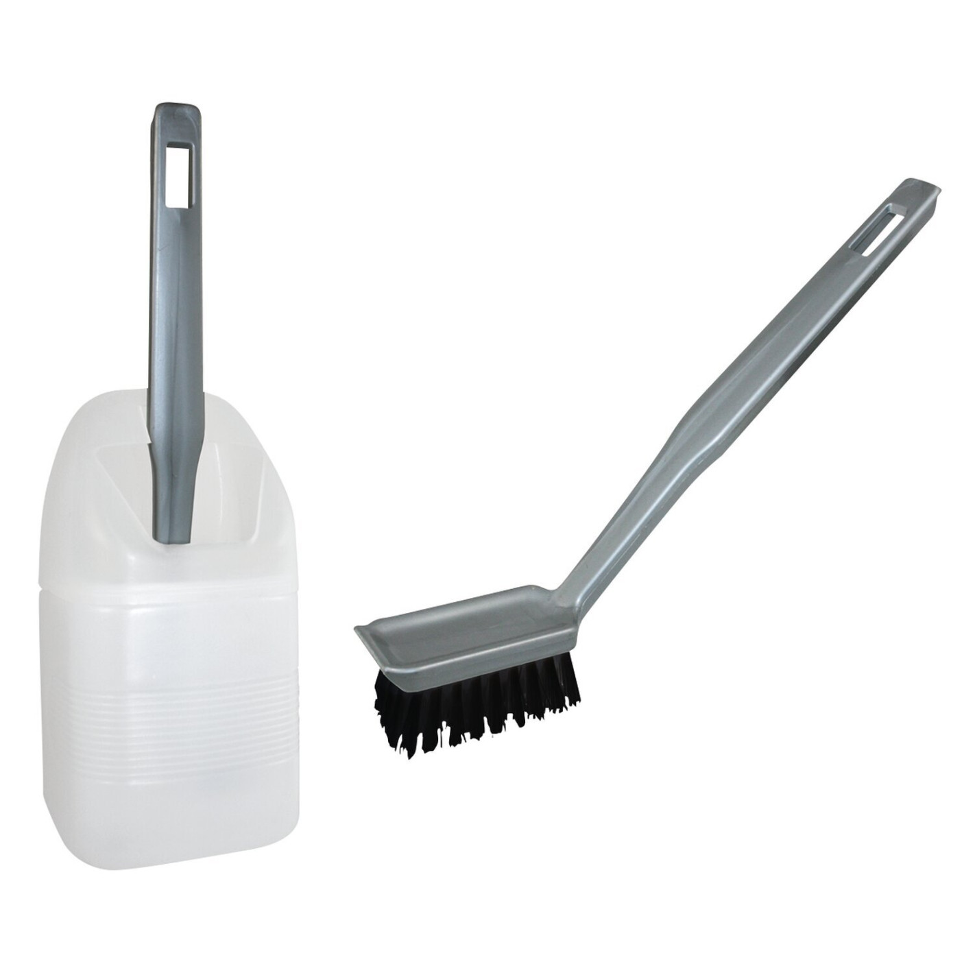 4 pièces, Brosse WC - Brosse WC en plastique - Porte-brosse de toilette -  Brosse WC 