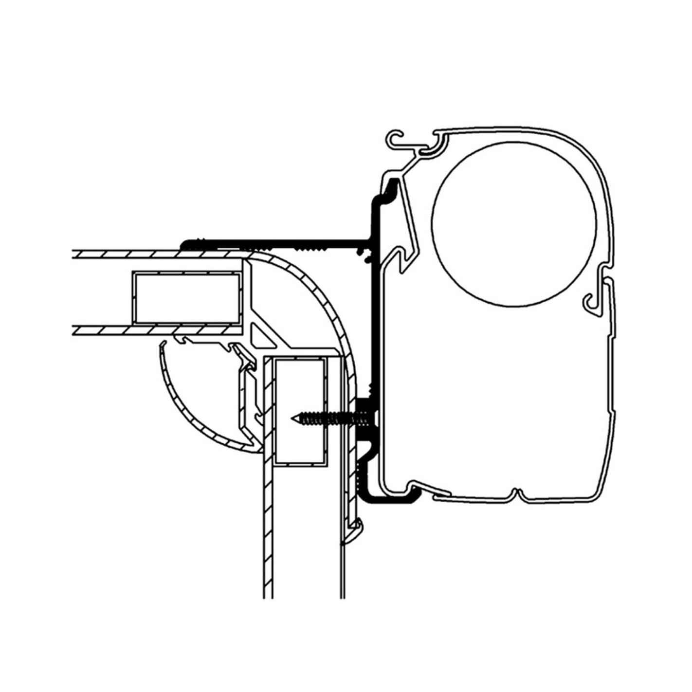 Adaptateurs Pilote Explorateur Stores Omnistor / Thule RG-482163