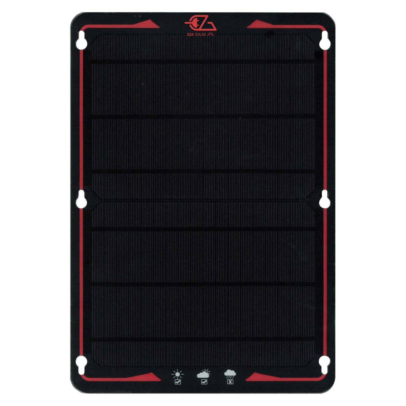 Chargeur solaire pour batterie 12 V - Just4Camper Eza RG-3Q333