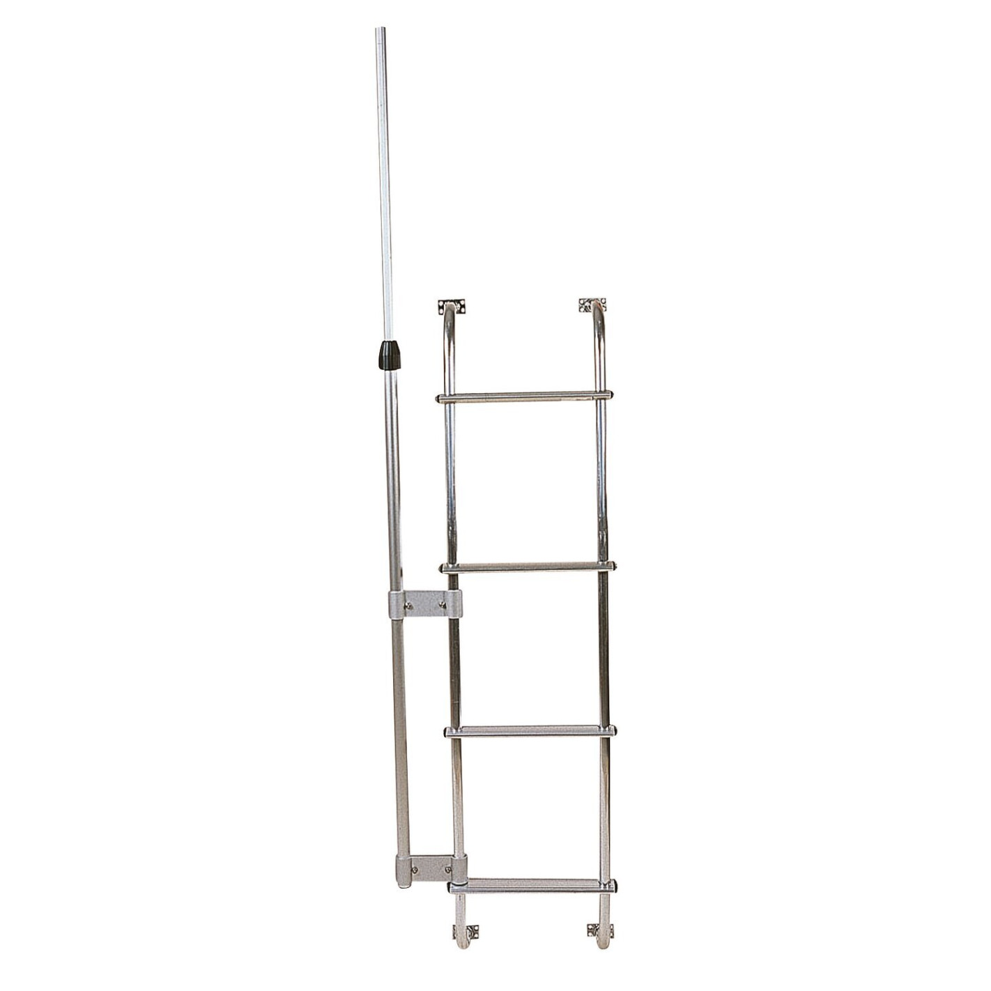 Mât Droit Traversant Pour Antenne TV Caravane 1,6m Diamètre 30mm