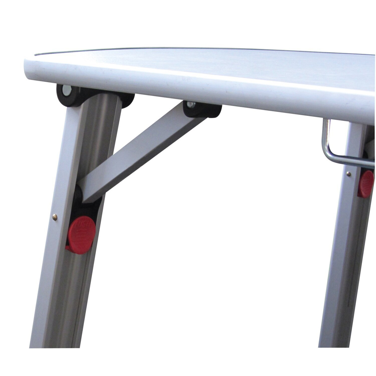 Table de camping pliante en aluminium pour 2 personnes