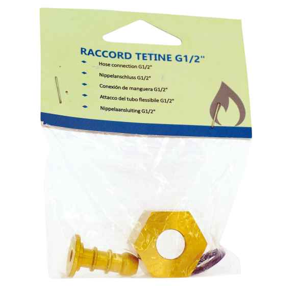 Raccord tétine G1/2''  RG-215700