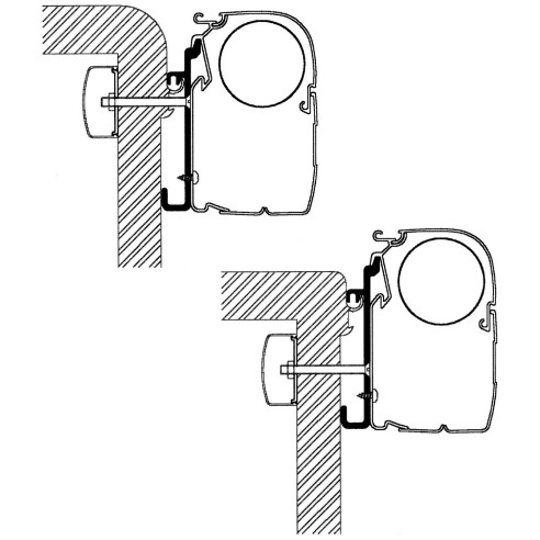 Adaptateurs Rapido pour Stores Omnistor Thule RG-481126