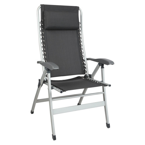 Fauteuil de camping en aluminium Primo – Gris Midland RG-078719