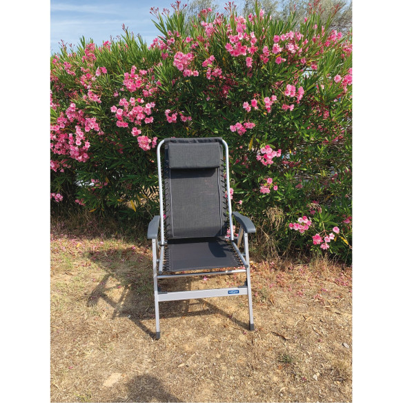 Fauteuil de camping en aluminium Primo – Gris Midland RG-078719