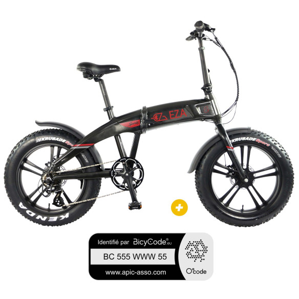 Vélo à assistance électrique SPORTY pliable Eza RG-BQLD864